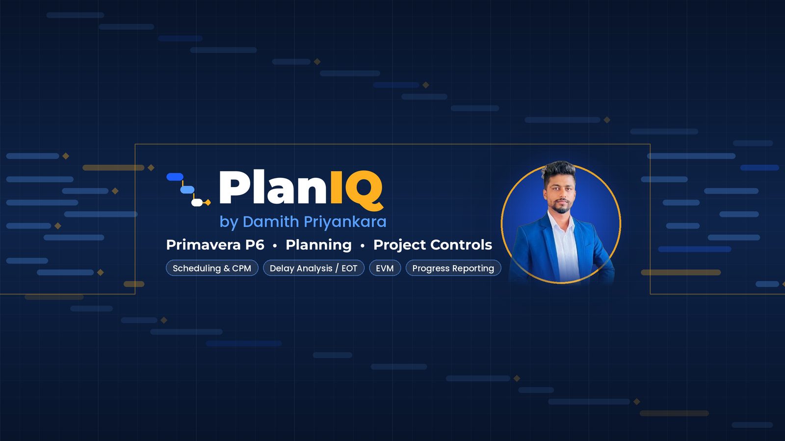 PlanIQ by Damith Priyankara YouTube channel: Primavera P6, Planning, Project Controls